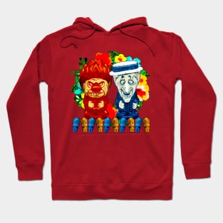 Heat Miser Snow Miser TIKI Tropical Christmas! Hoodie